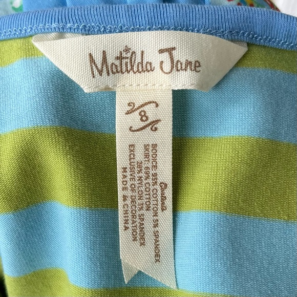 •Matilda Jane• Girls Home Sweet Home Sleeveless Dress - Size 8 - Picture 2 of 9